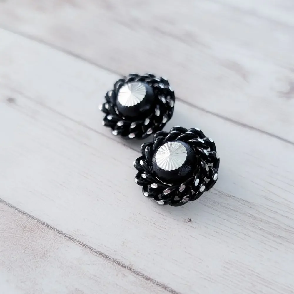 Vintage Clip On Earrings 7/8